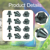 Maxbell 12x Football Boot Studs Soccer Boot Cleats for Athletic Sneakers Competition 11mm