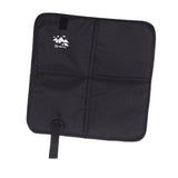 Maxbell Foldable Cushion Seat Small Oxford Cloth for Outdoor Activities Picnic Beach Black