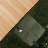 Maxbell Foldable Cushion Seat Small Oxford Cloth for Outdoor Activities Picnic Beach Green
