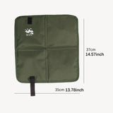 Maxbell Foldable Cushion Seat Small Oxford Cloth for Outdoor Activities Picnic Beach Green