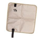 Maxbell Foldable Cushion Seat Small Oxford Cloth for Outdoor Activities Picnic Beach Light Khaki