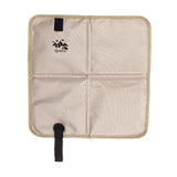 Maxbell Foldable Cushion Seat Small Oxford Cloth for Outdoor Activities Picnic Beach Light Khaki