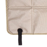 Maxbell Foldable Cushion Seat Small Oxford Cloth for Outdoor Activities Picnic Beach Light Khaki