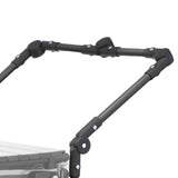 Maxbell Trolley Handle Detachable Easy to Install Foldable Folding Wagon Push Handle Black