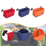 Maxbell Wagon Cart Tail Bag Easy Attach Removable Wagon Tail Bag for Shopping Garden Red