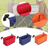 Maxbell Wagon Cart Tail Bag Easy Attach Removable Wagon Tail Bag for Shopping Garden Red