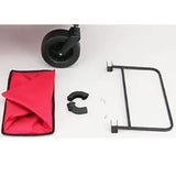 Maxbell Wagon Cart Tail Bag Easy Attach Removable Wagon Tail Bag for Shopping Garden Red