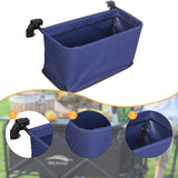 Maxbell Wagon Cart Tail Bag Easy Attach Removable Wagon Tail Bag for Shopping Garden Blue