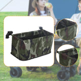 Maxbell Wagon Cart Tail Bag Tail Pocket Wagon Storage Bag for Picnic Outdoor Camping Dark Green