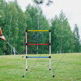 Maxbell Ladder Toss Game Set for Party Gatherings Gift Idea with Balls Entertainment 1 Ladder