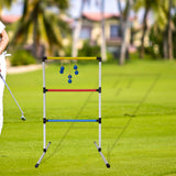 Maxbell Ladder Toss Game Set for Party Gatherings Gift Idea with Balls Entertainment 1 Ladder