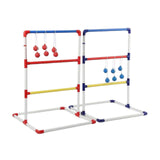Maxbell Ladder Toss Game Set for Party Gatherings Gift Idea with Balls Entertainment 2 Ladder
