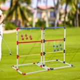 Maxbell Ladder Toss Game Set for Party Gatherings Gift Idea with Balls Entertainment 2 Ladder