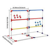 Maxbell Ladder Toss Game Set for Party Gatherings Gift Idea with Balls Entertainment 2 Ladder