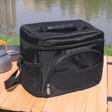 Maxbell Lunch Handbag Front Pocket Large Capacity Organizer for Office Picnic Travel