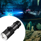 Maxbell Underwater Flashlight Portable Scuba Diving Light for Camping Travel Outdoor