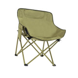 Maxbell Folding Camping Chair Stool Outdoor Moon Chair for Barbecue Traveling Hiking Green