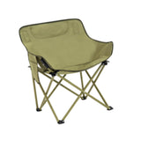 Maxbell Folding Camping Chair Stool Outdoor Moon Chair for Barbecue Traveling Hiking Green