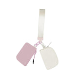 Maxbell Purse with Keyring Cute Creative Car Keys Pouch for Men Daily Use Women Pink