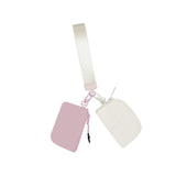 Maxbell Purse with Keyring Cute Creative Car Keys Pouch for Men Daily Use Women Pink