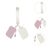 Maxbell Purse with Keyring Cute Creative Car Keys Pouch for Men Daily Use Women Pink