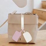 Maxbell Purse with Keyring Cute Creative Car Keys Pouch for Men Daily Use Women Pink