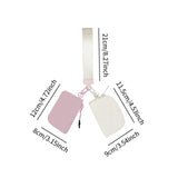 Maxbell Purse with Keyring Cute Creative Car Keys Pouch for Men Daily Use Women Pink