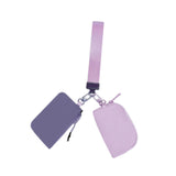 Maxbell Purse with Keyring Cute Creative Car Keys Pouch for Men Daily Use Women Purple