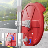 Maxbell Road Convex Mirror Corner Reflective Mirror for Road Parking Shopping Center