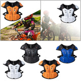 Maxbell Motorcycle Vest Body Guard Vest Chest Vest for Skateboarding Skiing White