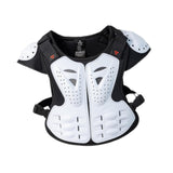Maxbell Motorcycle Vest Body Guard Vest Chest Vest for Skateboarding Skiing White