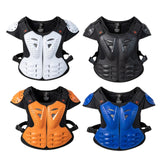 Maxbell Motorcycle Vest Body Guard Vest Chest Vest for Skateboarding Skiing White