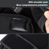 Maxbell Motorcycle Vest Body Guard Vest Chest Vest for Skateboarding Skiing Black