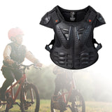 Maxbell Motorcycle Vest Body Guard Vest Chest Vest for Skateboarding Skiing Black