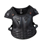 Maxbell Motorcycle Vest Body Guard Vest Chest Vest for Skateboarding Skiing Black