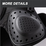 Maxbell Motorcycle Vest Body Guard Vest Chest Vest for Skateboarding Skiing Black