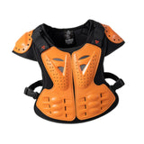 Maxbell Motorcycle Vest Body Guard Vest Chest Vest for Skateboarding Skiing Orange