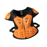 Maxbell Motorcycle Vest Body Guard Vest Chest Vest for Skateboarding Skiing Orange