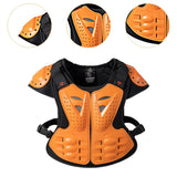 Maxbell Motorcycle Vest Body Guard Vest Chest Vest for Skateboarding Skiing Orange