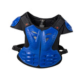 Maxbell Motorcycle Vest Body Guard Vest Chest Vest for Skateboarding Skiing Blue