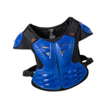 Maxbell Motorcycle Vest Body Guard Vest Chest Vest for Skateboarding Skiing Blue
