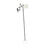 Maxbell Yard Drummer Windmill Wind Sculpture Landscape Garden Wind Spinner Silver