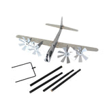 Maxbell Wind Spinner Sturdy Gift Ornament Aircraft Windmill for Outside Balcony Lawn