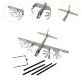 Maxbell Wind Spinner Sturdy Gift Ornament Aircraft Windmill for Outside Balcony Lawn