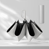 Maxbell Folding Umbrella Practical Travel Sunshade Umbrella for Trips Hiking Camping gray