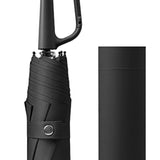 Maxbell Folding Umbrella Practical Travel Sunshade Umbrella for Trips Hiking Camping black