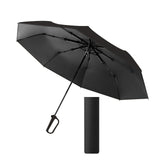 Maxbell Folding Umbrella Practical Travel Sunshade Umbrella for Trips Hiking Camping black