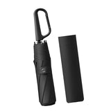 Maxbell Folding Umbrella Practical Travel Sunshade Umbrella for Trips Hiking Camping black