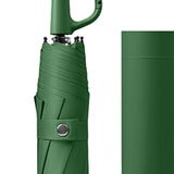 Maxbell Folding Umbrella Practical Travel Sunshade Umbrella for Trips Hiking Camping green
