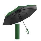 Maxbell Folding Umbrella Practical Travel Sunshade Umbrella for Trips Hiking Camping green